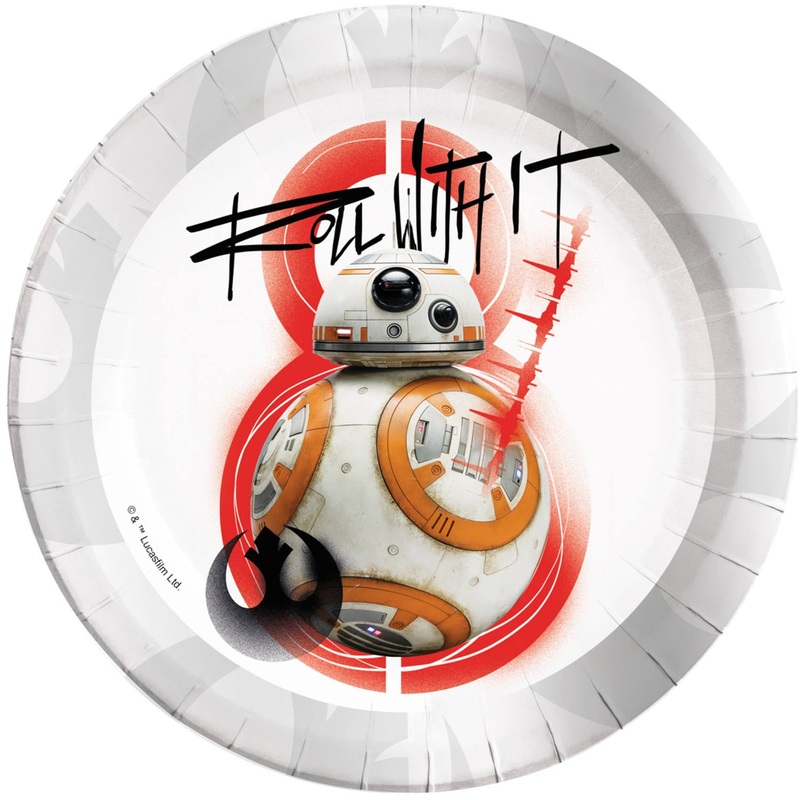 Star Wars Paper Plates - 23cm