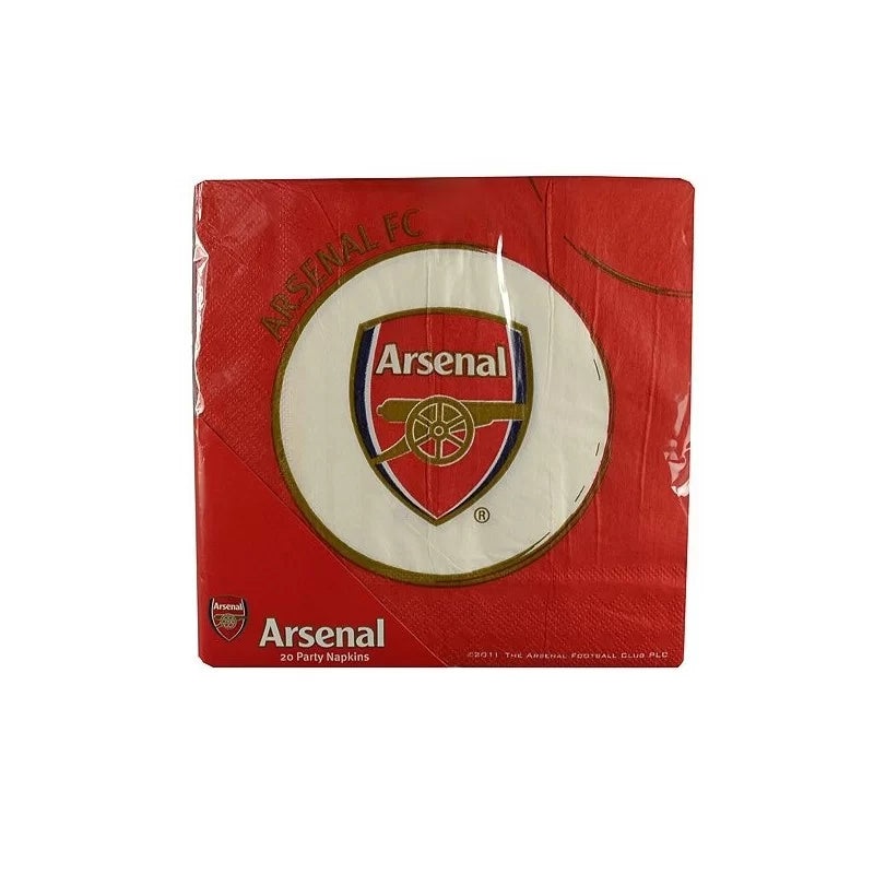 Arsenal FC Party Napkins - 20ct