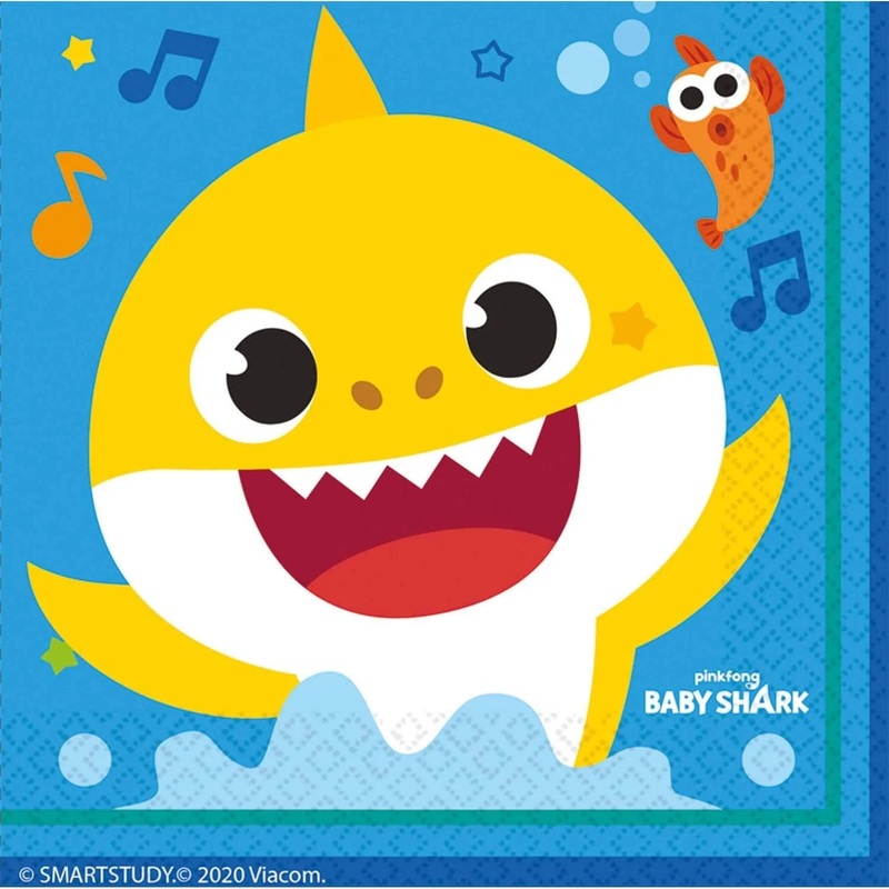 Baby Shark FSC Napkins (16ct)