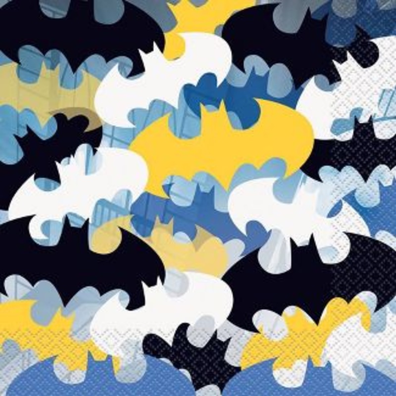 Batman 16ct Lunch Napkins