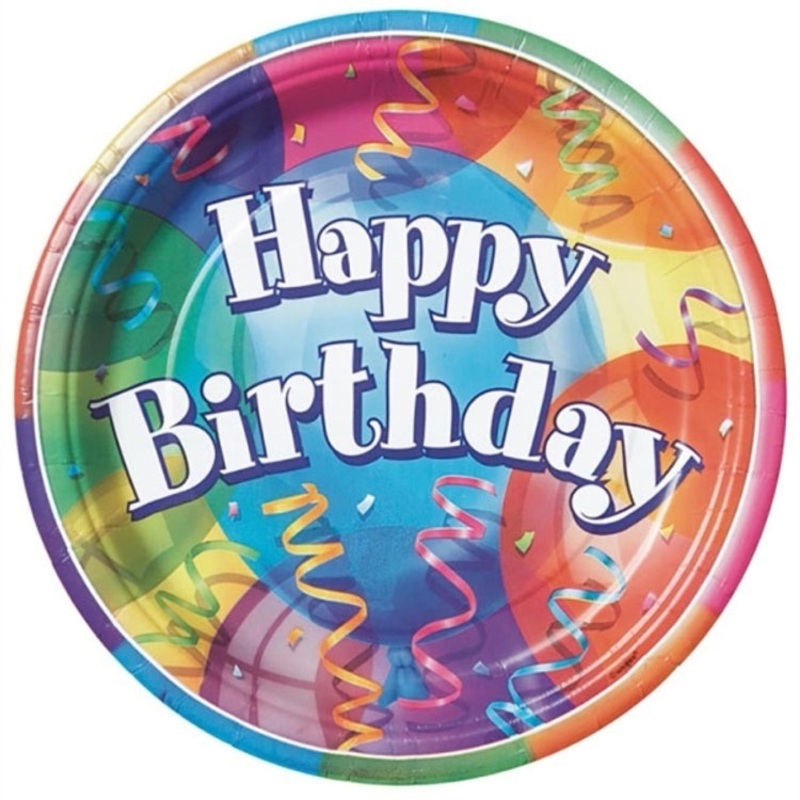 Brilliant Balloons Dinner Plate - 21.9cm