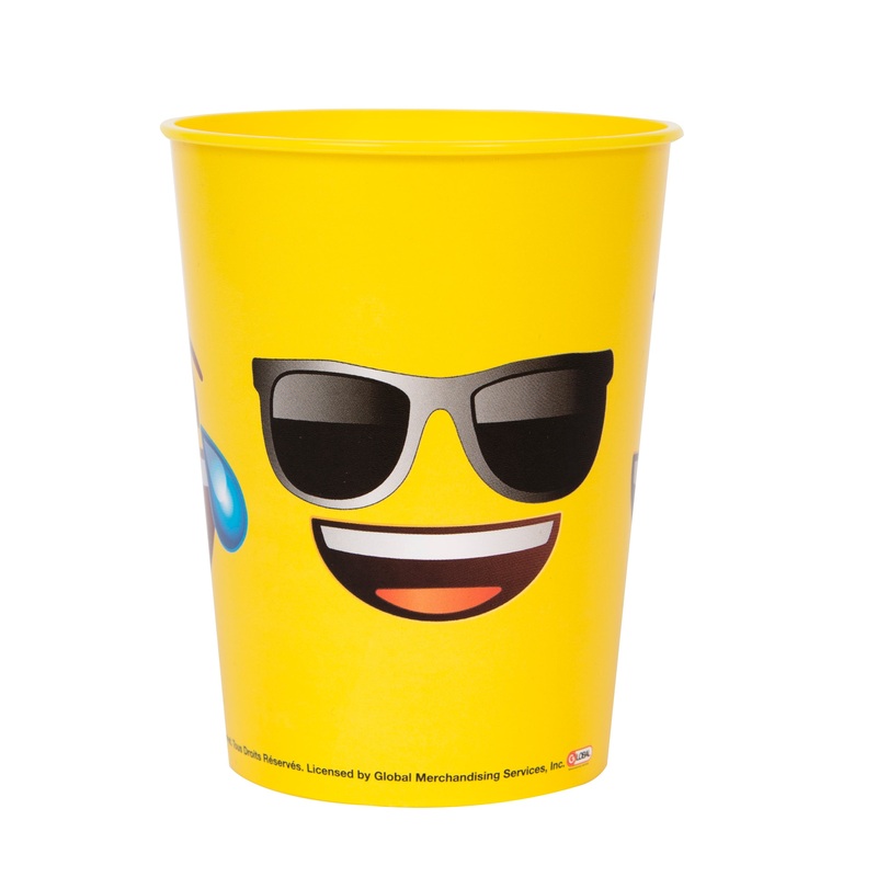 Emoji Plastic Favour Cup