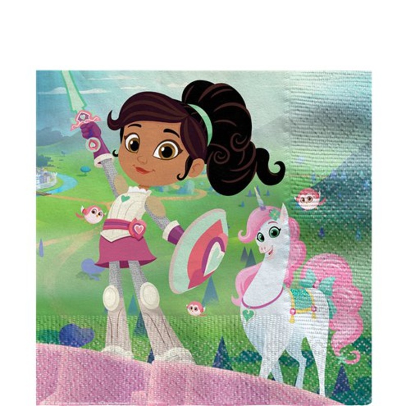Nella The Princess Knight Paper Napkins - 33cm
