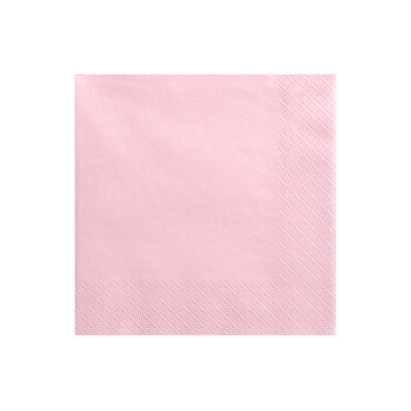 Pastel Pink Napkins - 20ct