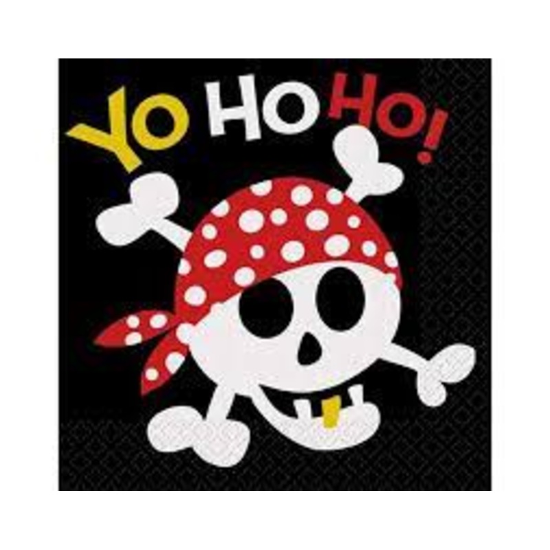 Pirate Fun Napkins - 16ct