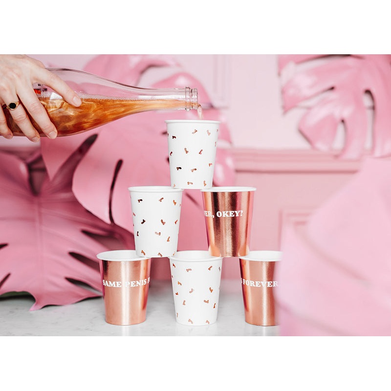Same Penis Forever Cups, Mix, 220ml