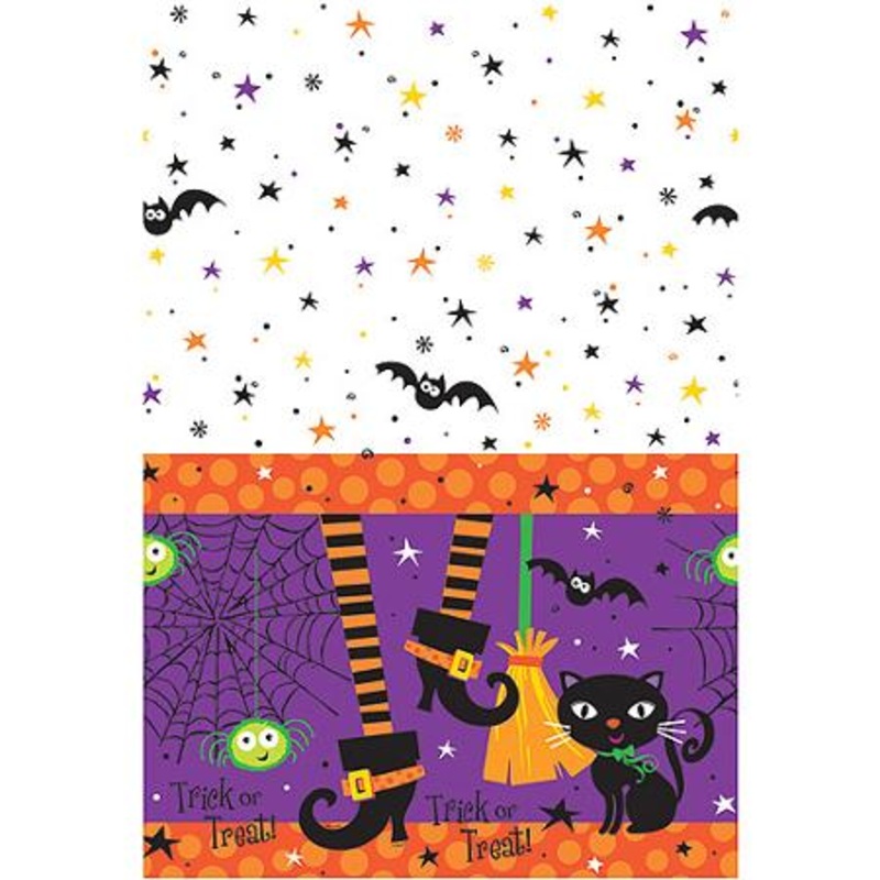 Spooky Boots Tablecover (1.37m x 2.13m)