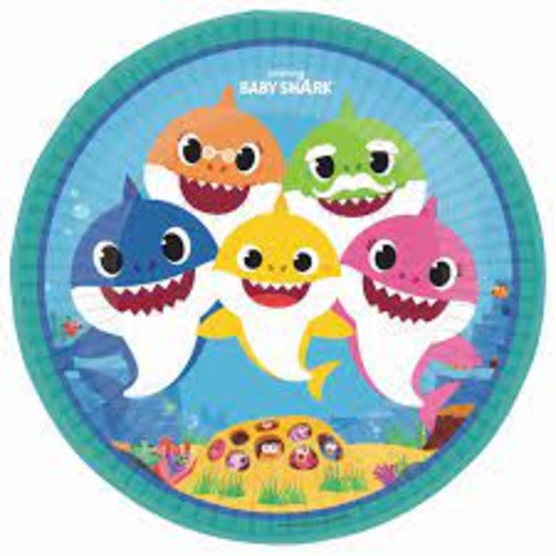 Baby Shark Eco Dinner Plates (8ct)