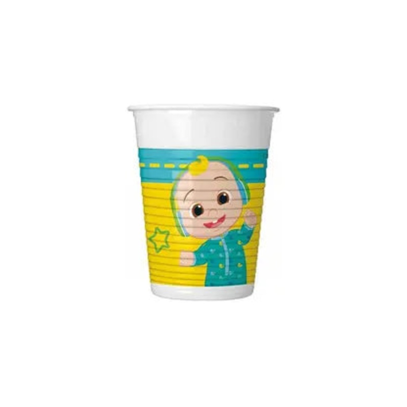 Cocomelon Plastic Cups 200 ml.