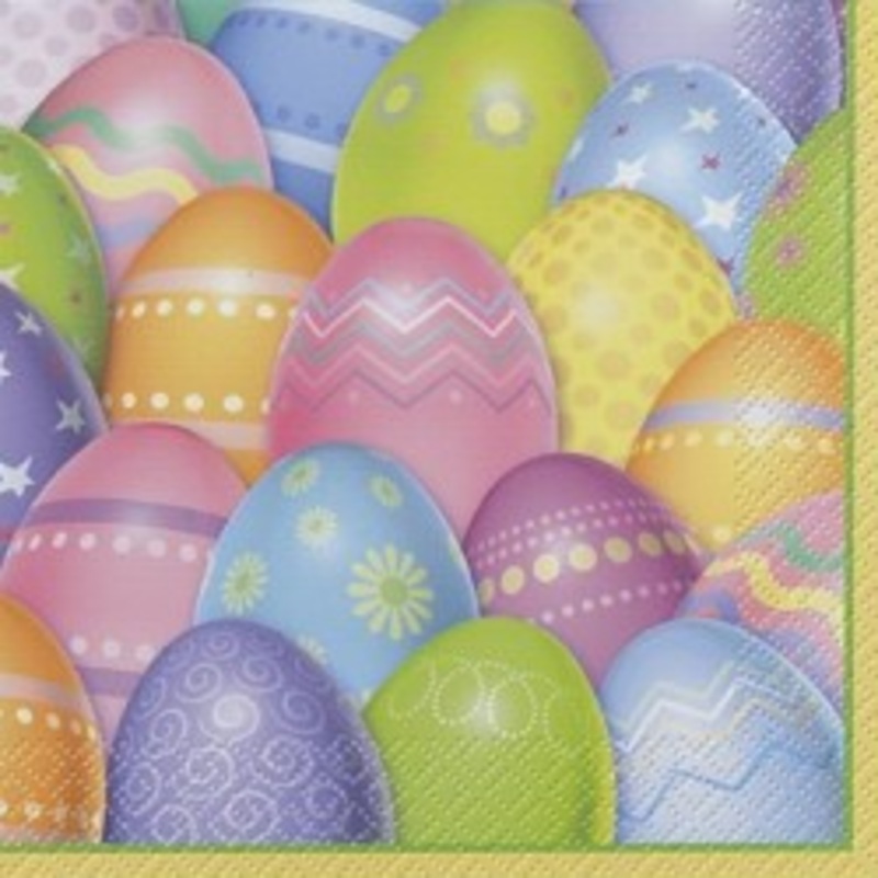 Dazzle Eggs Luncheon Napkins (16ct)