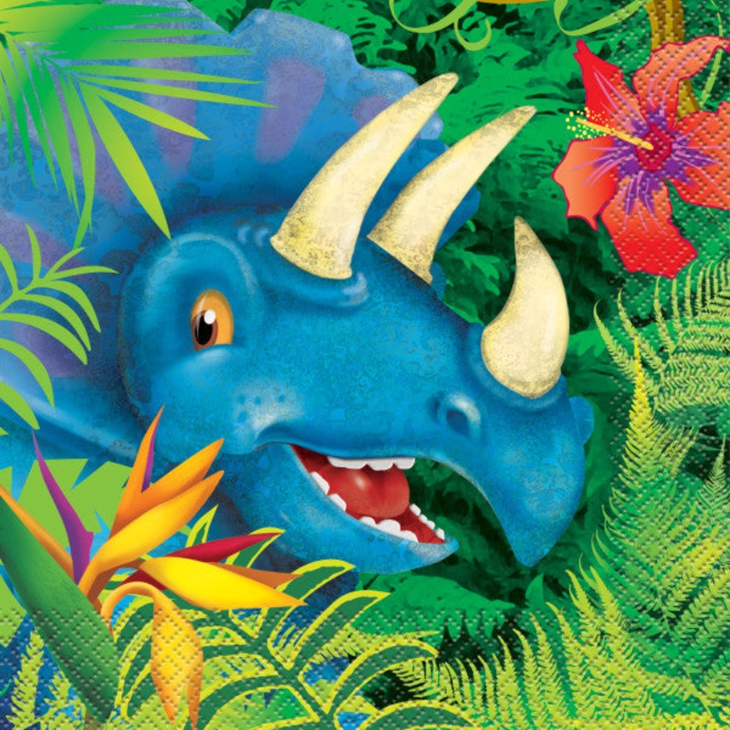 Dinosaur Luncheon Napkins, 16ct