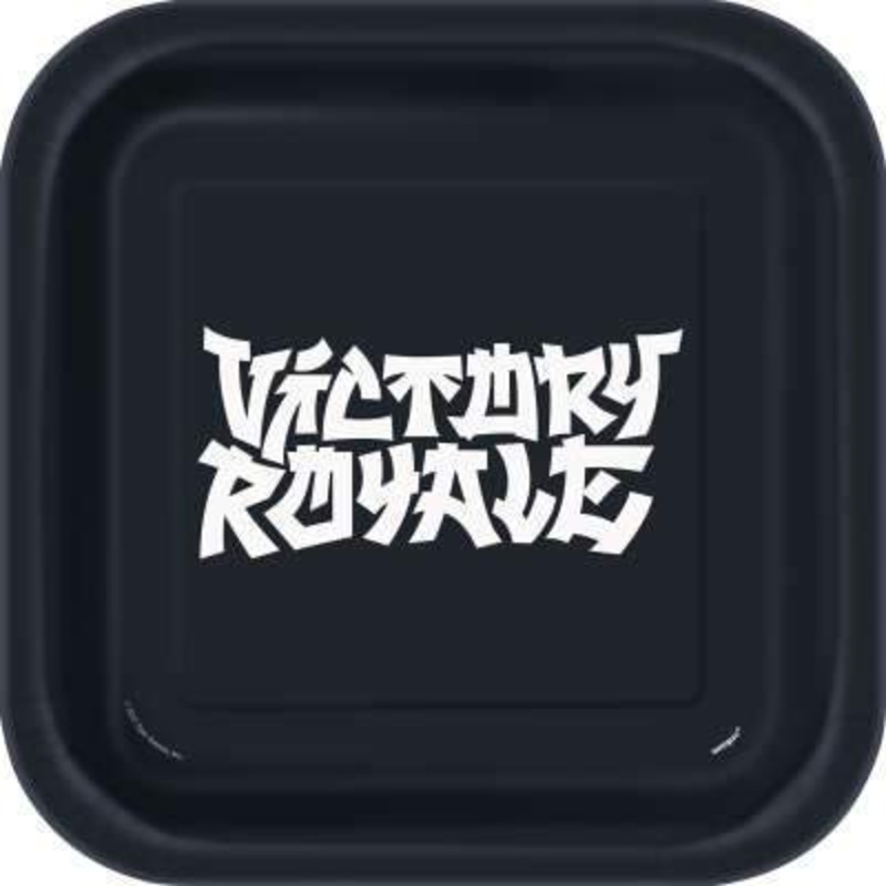 Fortnite Square Dinner Plate - 22.2cm