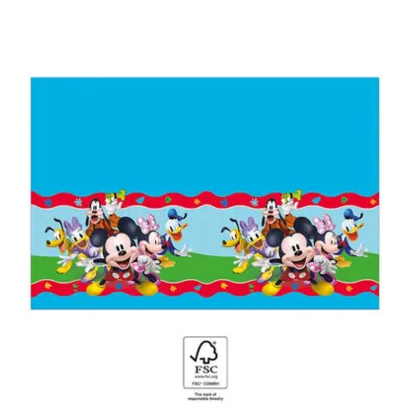 Mickey Mouse Paper Tablecover 120x180 cm.