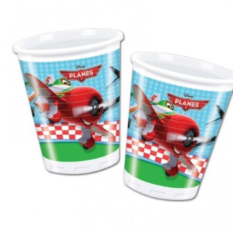 Planes Plastic Cups (x8)