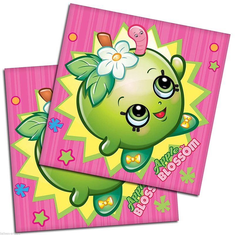 Shopkins Paper Napkins - 16ct