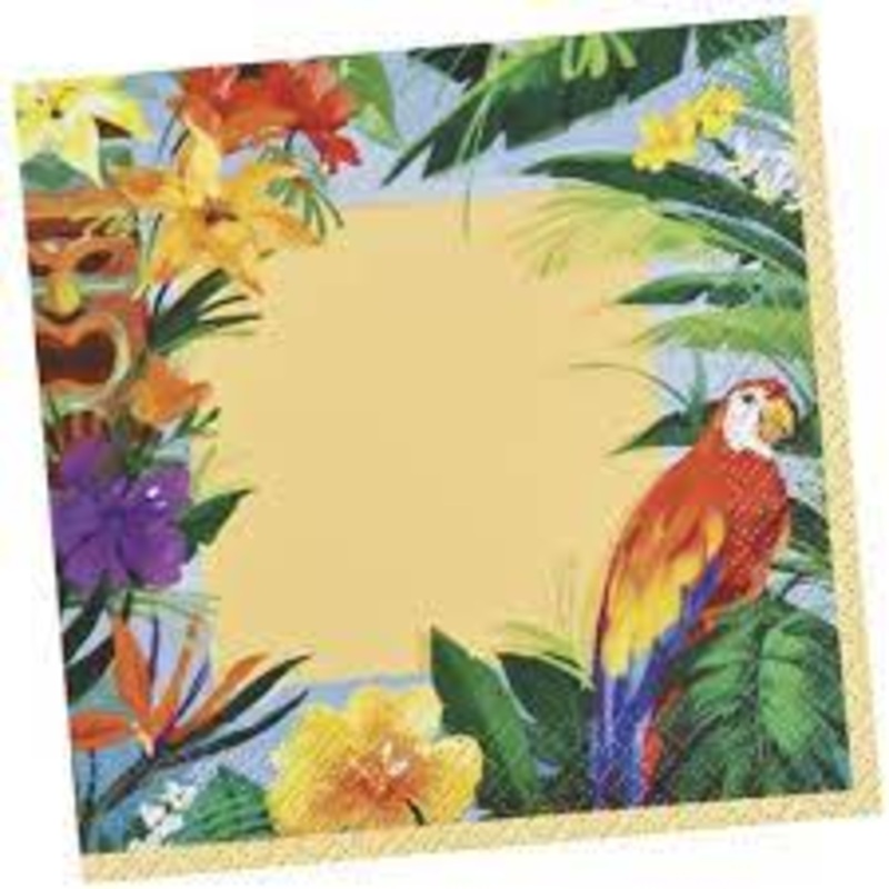 Tiki Tropics Luncheon Napkins