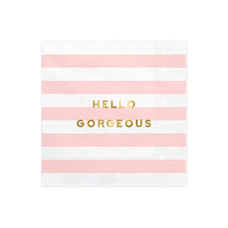 Yummy Napkins - Hello Gorgeous - 20ct
