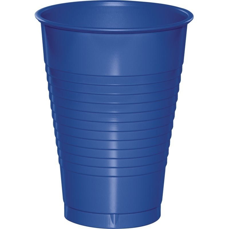 12oz Tumbler Plastic 20 Count Cobalt
