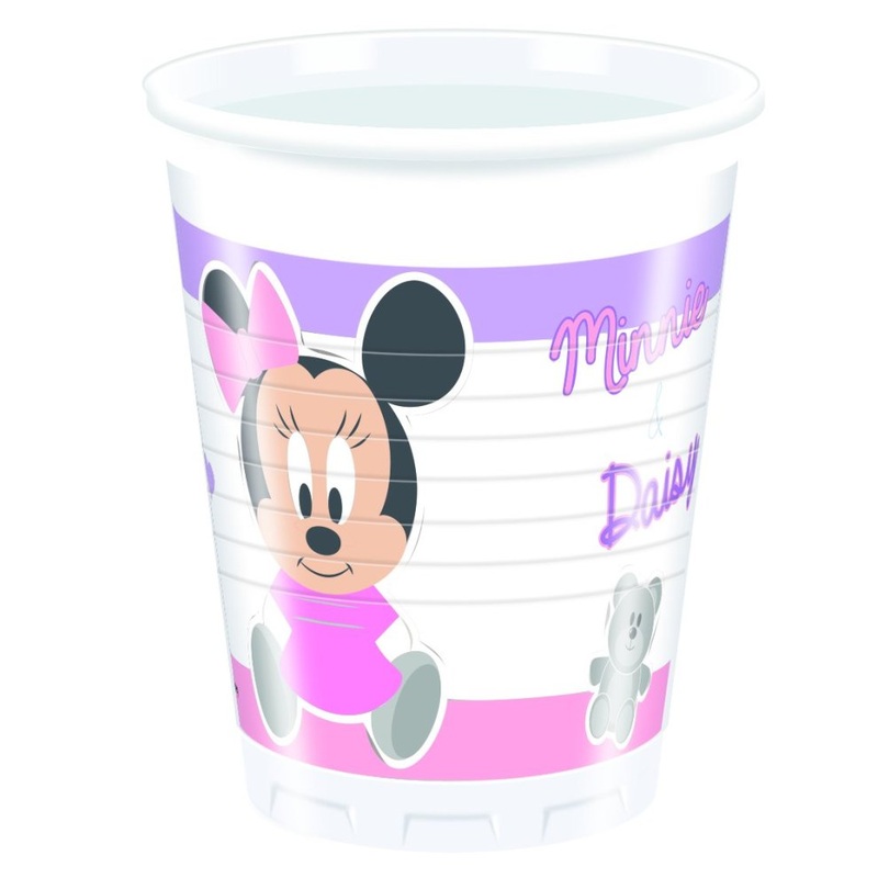 Baby Minnie Plastic Cups (8ct)