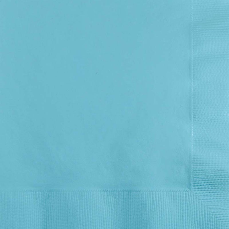 Beverage Napkin 50 Count 2 Piece Pastel Blue