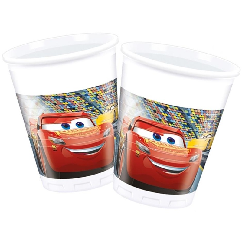 Disney Cars Plastic Party Cups Pack of 8