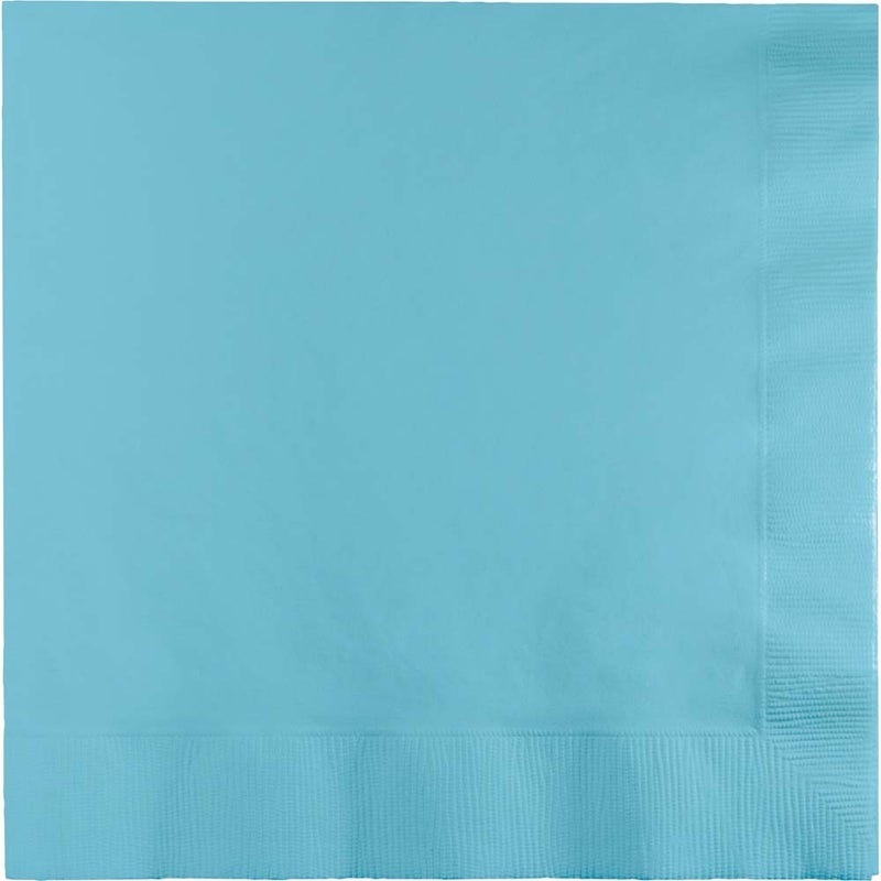 Lunch Napkins 50 Count 2 Piece Pastel Blue