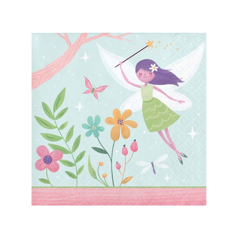 Forest Fairy Paper Napkins Pack of 16