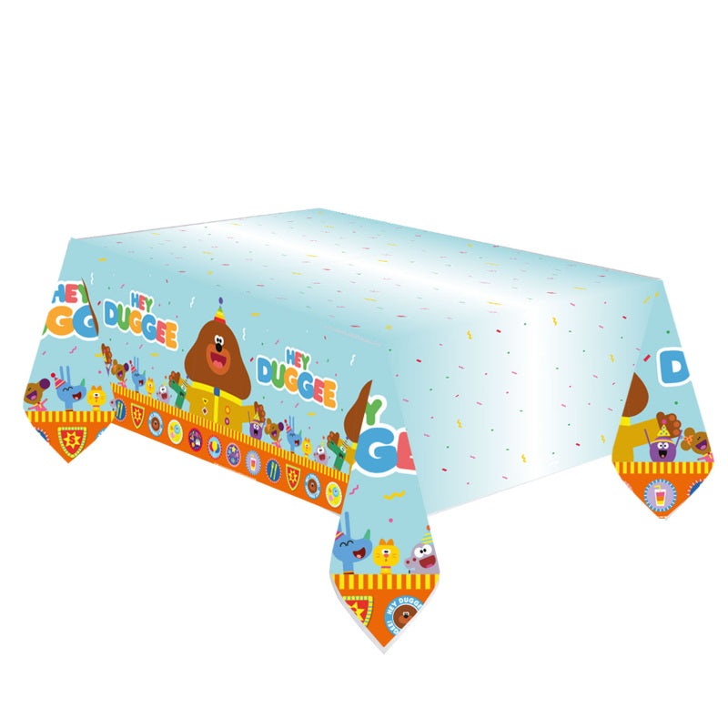 Hey Duggee Paper Tablecloth 120 x 180cm