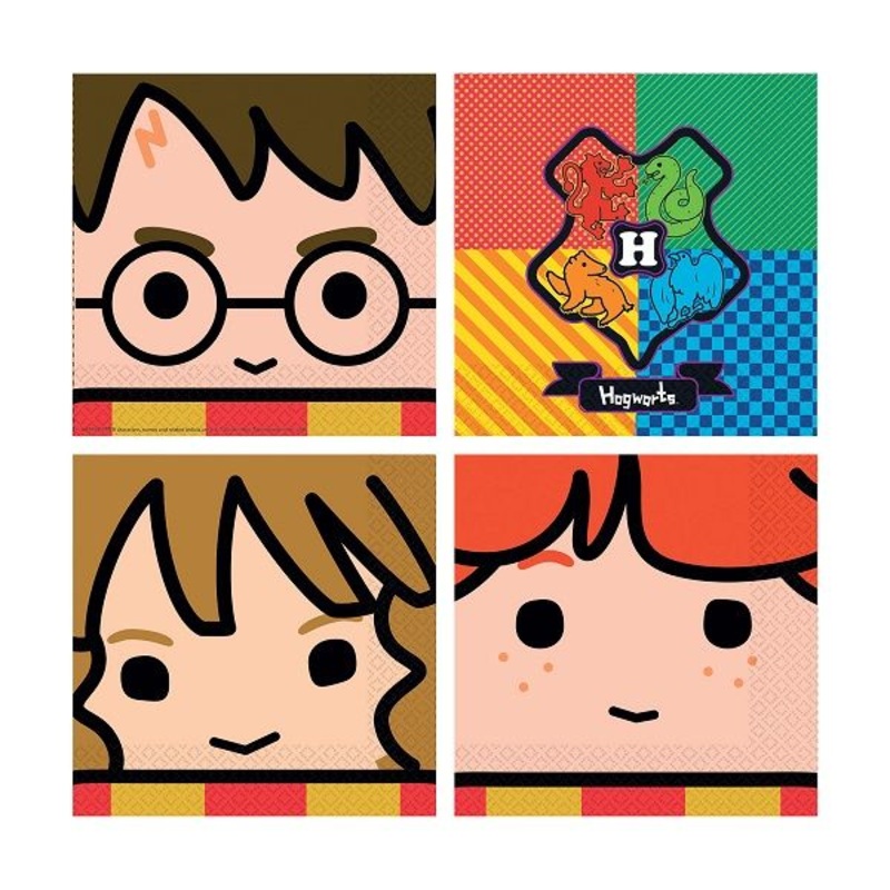 Hogwarts Harry Potter Napkins Pack of 16