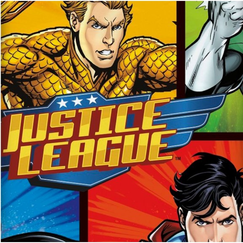 Justice League Plastic Table Cover