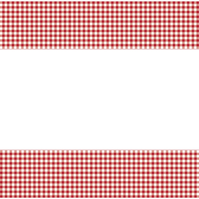 Red Gingham Plastic Tablecover Tablecloth 138 x 213cm