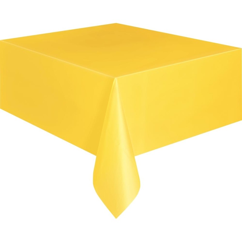 Sunflower Yellow Party Tablecover Tablecloth 138 x 274cm