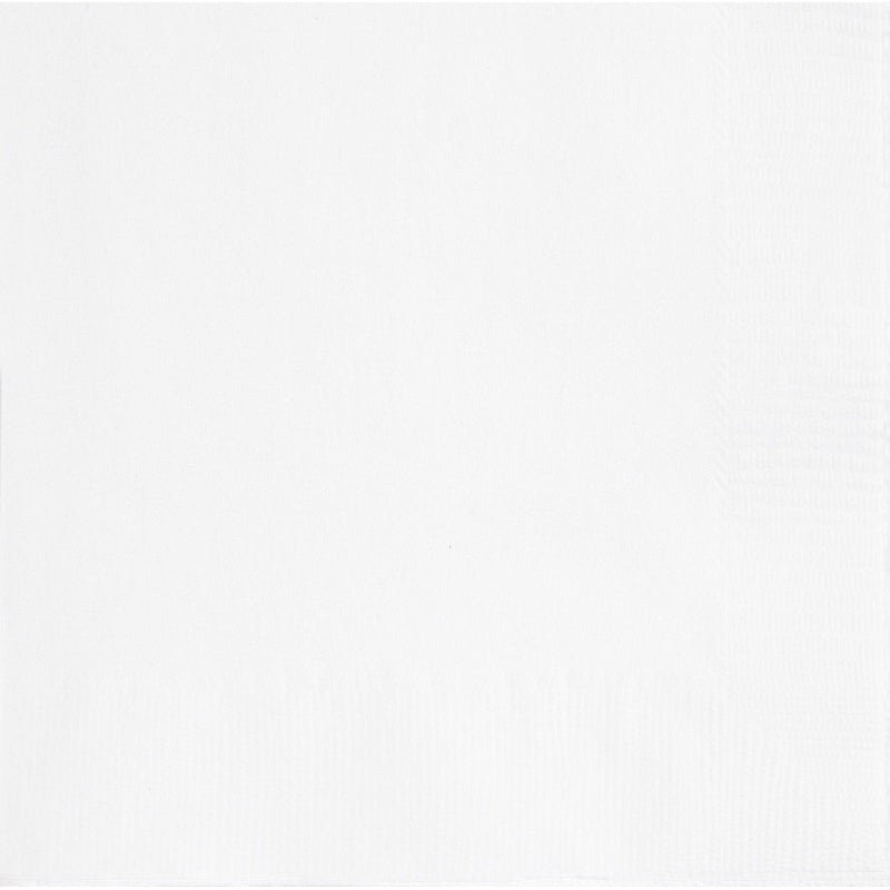 White Party Napkins Pack of 20 Serviettes