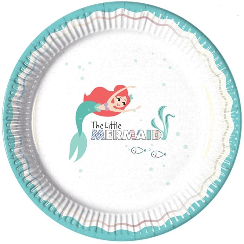 Ariel the Little Mermaid Paper Plates Pack of 8