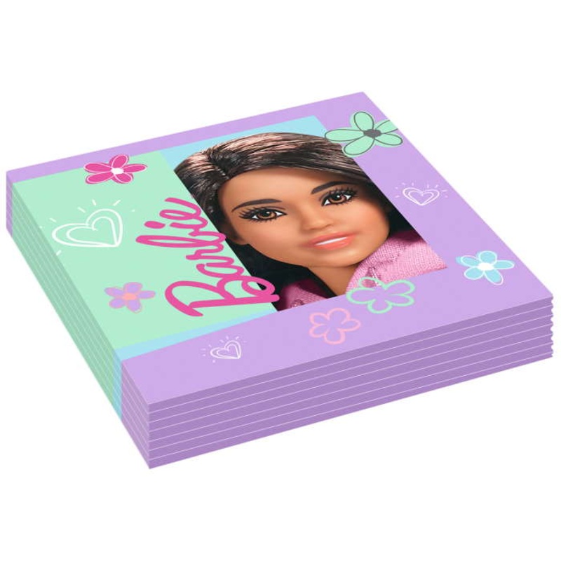 Barbie Party Napkins 16 Pack