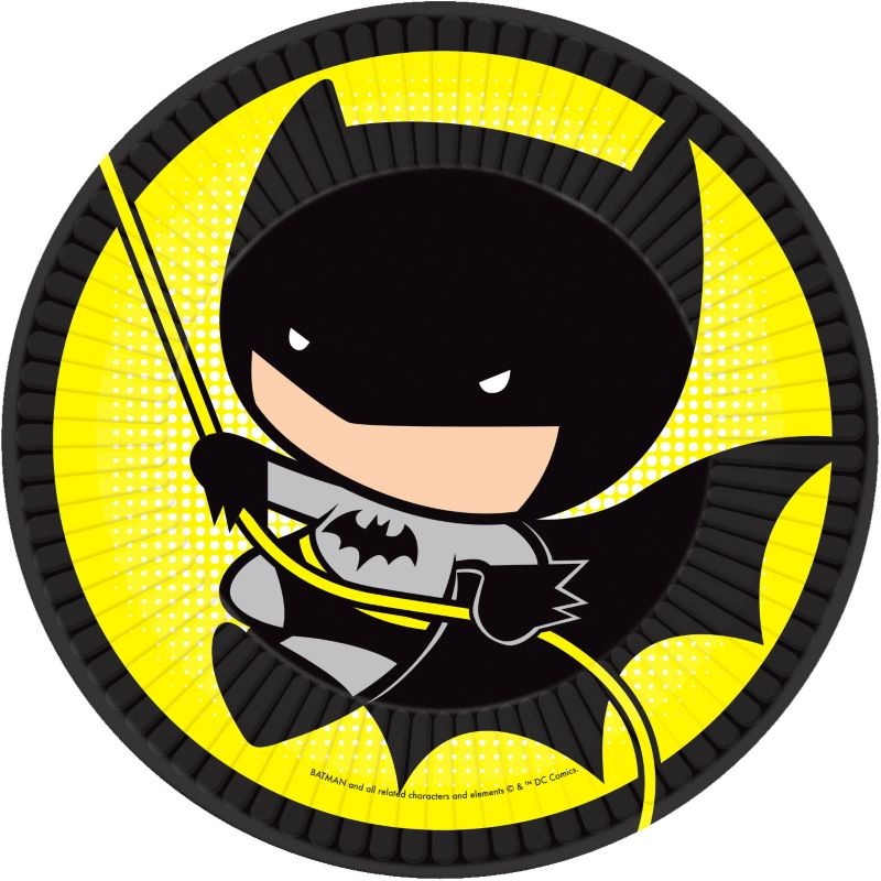 Batman vs Joker Paper Plates Pack of 8