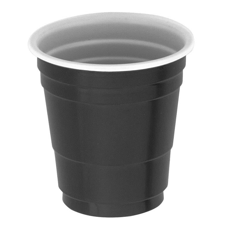 Black Shot Glasses (Plastic) Pack of 20