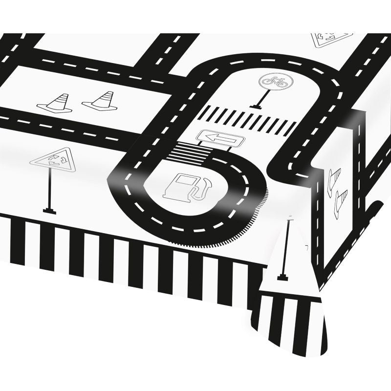 Road Vehicle Paper Party Tablecover Tablecloth 120 x 180cm