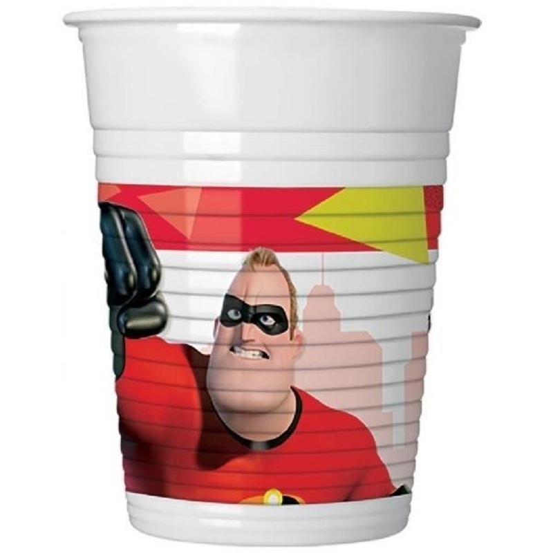 The Incredibles 2 Party Cups Pack of 8