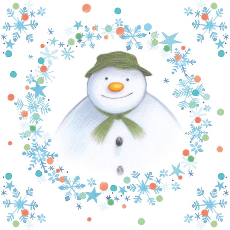 The Snowman Christmas Party Napkins Pack of 20
