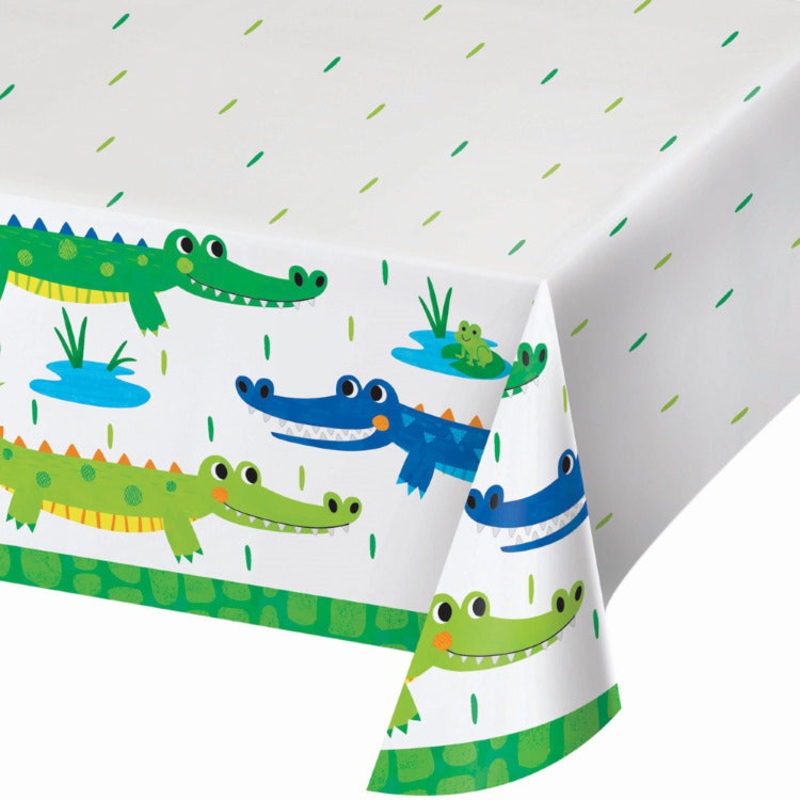 Alligator Crocodile Party Tablecover Tablecloth