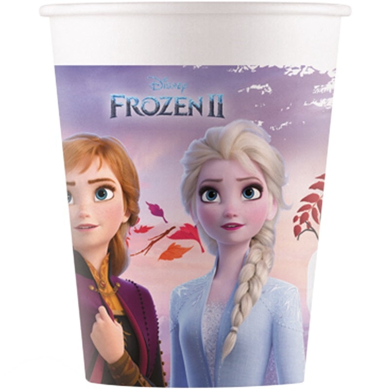 Compostable Frozen 2 Party Cups Pack of 8