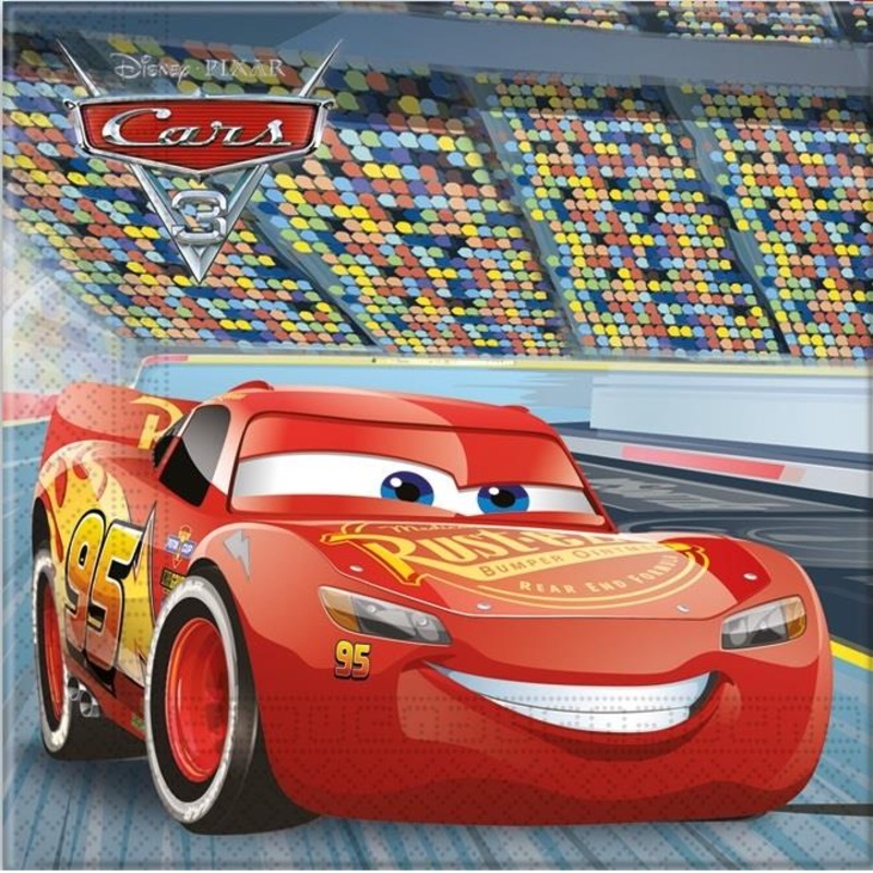 Disney Cars Napkins Pack of 20