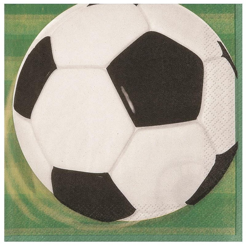 Football Party Napkins 2 ply Pack of 16