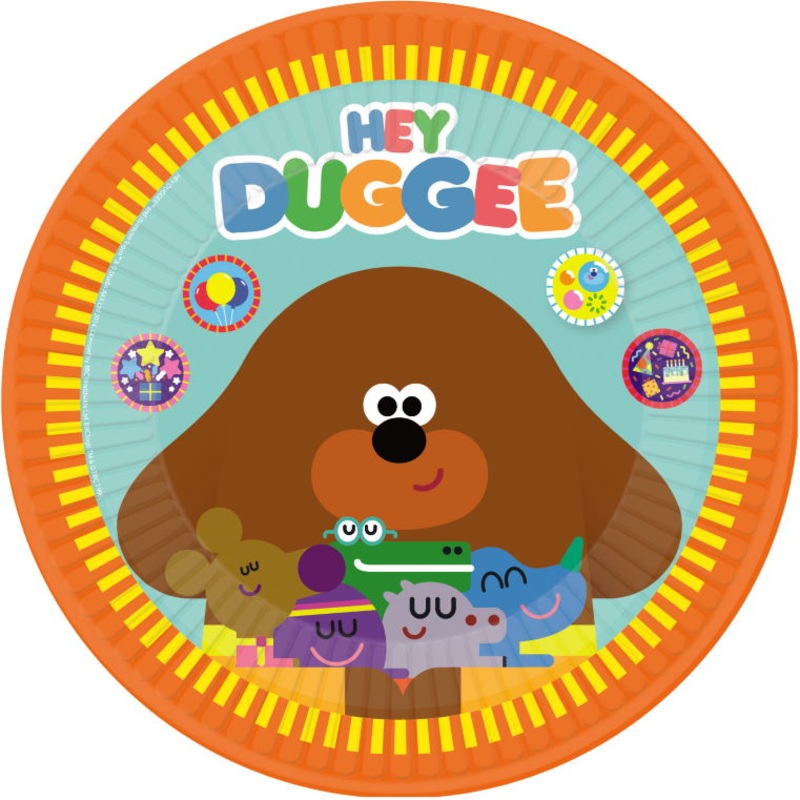 Hey Duggee Plates Pack of 8