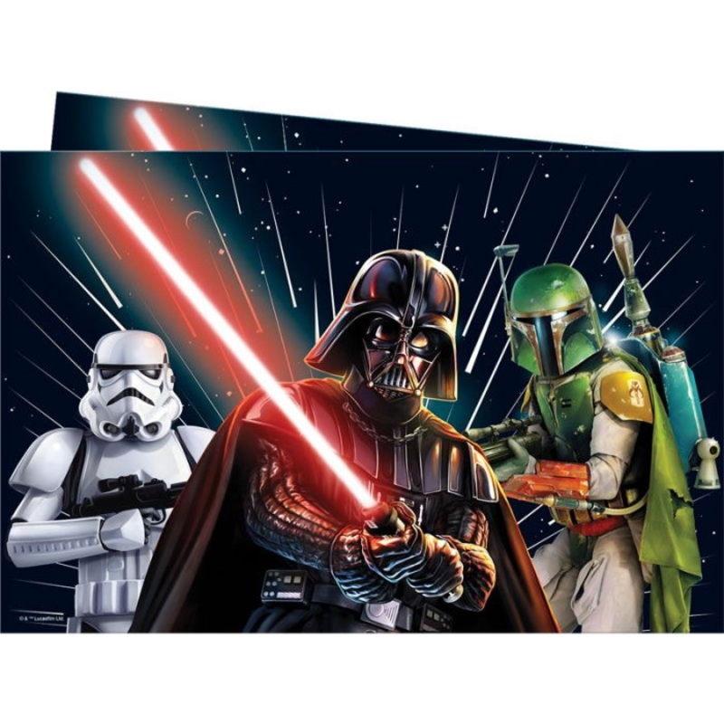 Star Wars Galaxy Plastic Table Cover 120 x 180cm