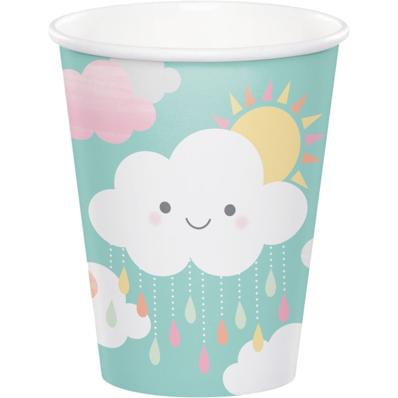 Sunshine Baby Shower Paper Cups Pack of 8