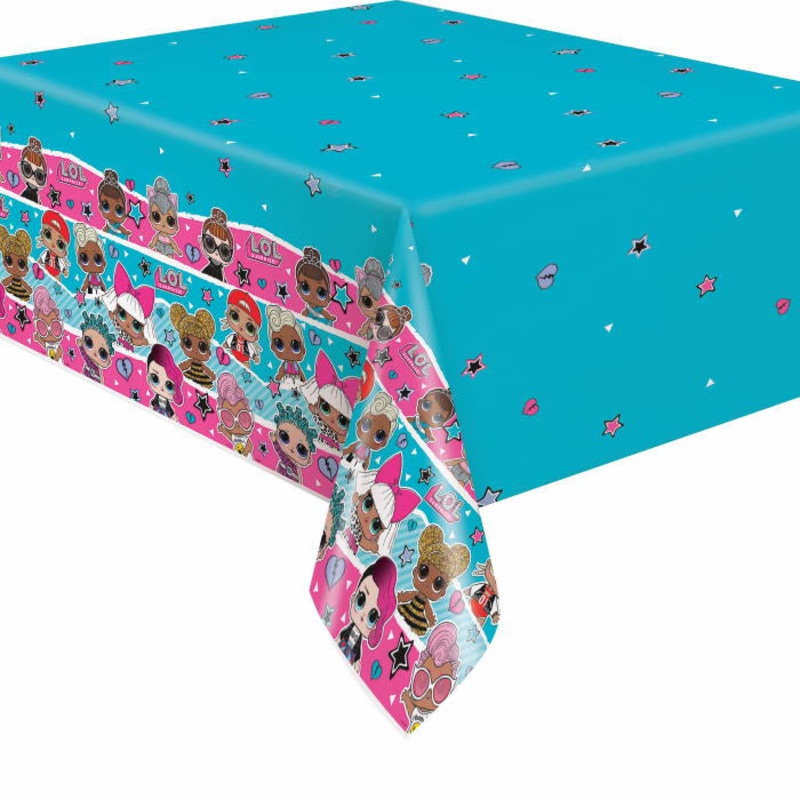 Lol Surprise Tablecloth - Bluev138 x 213cm