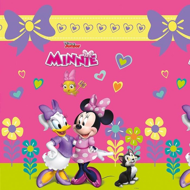 Minnie Mouse Plastic Party Table Cloth 120 x 180cm