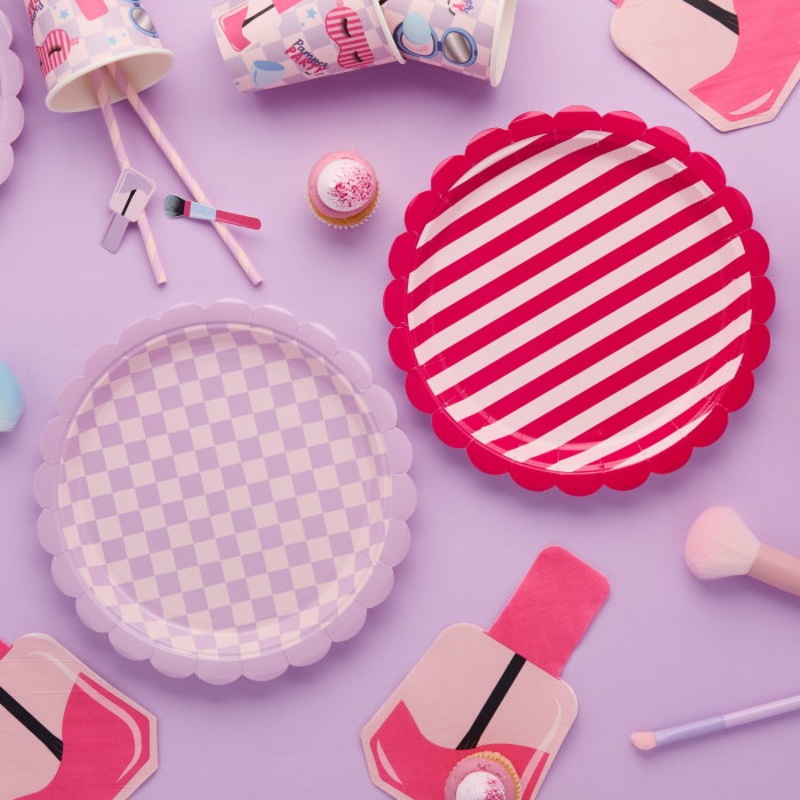 Pamper Party Paper Plates - Pack of 8